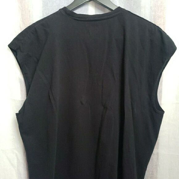 The Walking Dead Sleeveless Shirt Men 2XL Black 2015 Skull Zombies Horror Gore - Picture 8 of 12